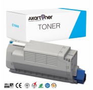 Compatible OKI ES7460 / ES7470 / ES7480 Cyan Cartucho de Toner 45396215