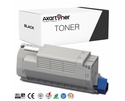 Compatible OKI ES7460 / ES7470 / ES7480 Negro Cartucho de Toner 45396216