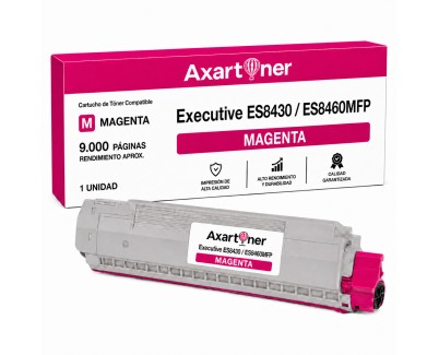Compatible OKI ES8430 / ES8460 MFP Magenta Cartucho de Toner 44059230