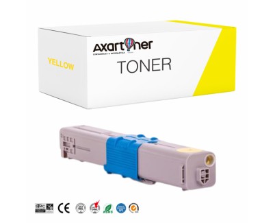 Compatible OKI Executive ES3452 MFP / ES5431DN / ES5462 MFP Amarillo Cartucho de Toner 44973509