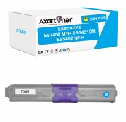 Compatible OKI Executive ES3452 MFP / ES5431DN / ES5462 MFP Cyan Cartucho de Toner 44973511