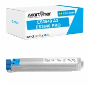 Compatible OKI Executive ES3640A3 / Pro Cyan Cartucho de Toner 43837107