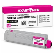 Compatible OKI Executive ES5460, ES2232, ES2632 Magenta Cartucho de Toner 43865730