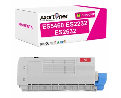 Compatible OKI Executive ES5460, ES2232, ES2632 Magenta Cartucho de Toner 43865730