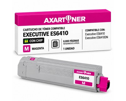 Compatible OKI Executive ES6410 Magenta Cartucho de Toner 44315318
