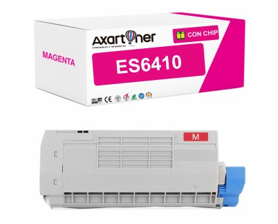 Compatible OKI Executive ES6410 Magenta Cartucho de Toner 44315318