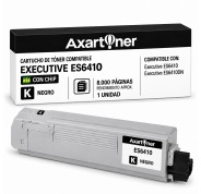 Compatible OKI Executive ES6410 Negro Cartucho de Toner 44315320