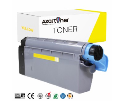 Compatible OKI Executive ES7411 / ES3032 Amarillo Cartucho de Toner 44318617