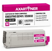 Compatible OKI Executive ES7411 / ES3032 Magenta Cartucho de Toner 44318618