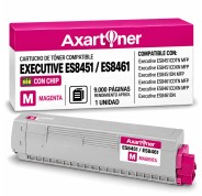 Compatible OKI Executive ES8451 / ES8461 Magenta Cartucho de Toner 44059258