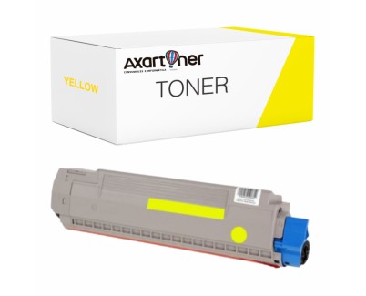 Compatible OKI Executive ES8453 / ES8473 Amarillo Cartucho de Toner 45862819