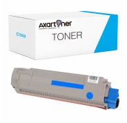 Compatible OKI Executive ES8453 / ES8473 Cyan Cartucho de Toner 45862821