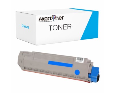 Compatible OKI Executive ES8453 / ES8473 Cyan Cartucho de Toner 45862821