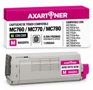 Compatible OKI MC760 / MC770 / MC780 Magenta Cartucho de Toner 45396302