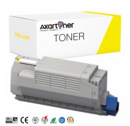 Compatible OKI MC853 / MC873 / MC883 Amarillo Cartucho de Toner 45862837