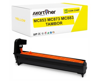Compatible OKI MC853 / MC873 / MC883 Amarillo Tambor de Imagen (Drum) 44844469