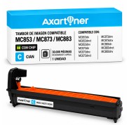 Compatible OKI MC853 / MC873 / MC883 Cyan Tambor de Imagen (Drum) 44844471