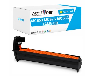 Compatible OKI MC853 / MC873 / MC883 Cyan Tambor de Imagen (Drum) 44844471