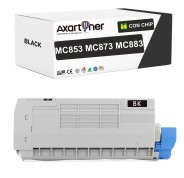 Compatible OKI MC853 / MC873 / MC883 Negro Cartucho de Toner 45862840