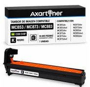 Compatible OKI MC853 / MC873 / MC883 Negro Tambor de Imagen (Drum) 44844472