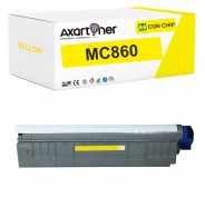 Compatible OKI MC860 Amarillo Cartucho de Toner 44059209
