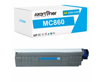 Compatible OKI MC860 Cyan Cartucho de Toner 44059211
