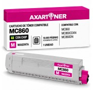 Compatible OKI MC860 Magenta Cartucho de Toner 44059210