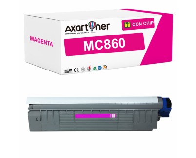 Compatible OKI MC860 Magenta Cartucho de Toner 44059210