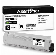 Compatible OKI MC860 Negro Cartucho de Toner 44059212