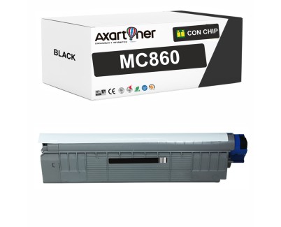 Compatible OKI MC860 Negro Cartucho de Toner 44059212