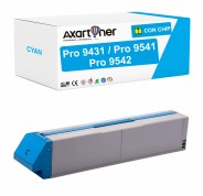 Compatible OKI Pro 9431 / 9541 / 9542 Cyan Cartucho de Toner 45536555