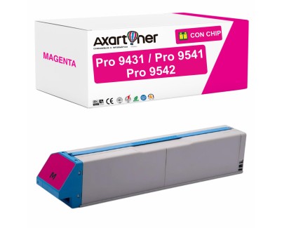 Compatible OKI Pro 9431 / 9541 / 9542 Magenta Cartucho de Toner 45536554
