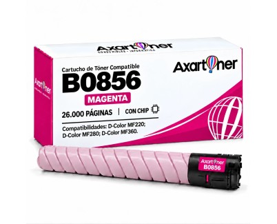 Compatible Olivetti D-Color MF220 / MF280 / MF360 Magenta Cartucho de Toner B0856