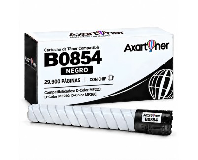 Compatible Olivetti D-Color MF220 / MF280 / MF360 Negro Cartucho de Toner B0854