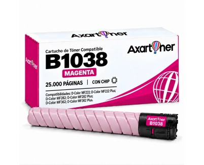 Compatible Olivetti D-Color MF222 , MF282, MF362 Magenta Cartucho de Toner B1038