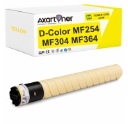 Compatible Olivetti D-Color MF254 / MF304 / MF364 Amarillo Cartucho de Toner B1169