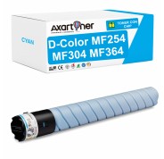 Compatible Olivetti D-Color MF254 / MF304 / MF364 Cyan Cartucho de Toner B1167