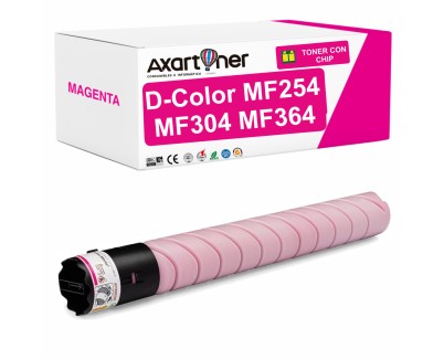 Compatible Olivetti D-Color MF254 / MF304 / MF364 Magenta Cartucho de Toner B1168