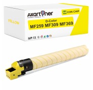 Compatible Olivetti D-Color MF259 / MF309 / MF369 Amarillo Cartucho de Toner B1325
