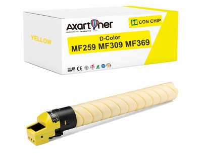 Compatible Olivetti D-Color MF259 / MF309 / MF369 Amarillo Cartucho de Toner B1325