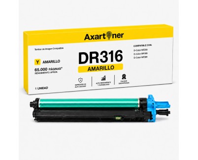 Compatible Olivetti D-Color MF259 / MF309 / MF369 Amarillo Tambor de Imagen Drum AAV70TD - DR316Y