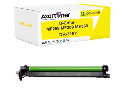 Compatible Olivetti D-Color MF259 / MF309 / MF369 Amarillo Tambor de Imagen Drum AAV70TD - DR316Y