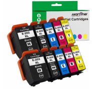 Compatible Pack x10 Epson 202XL Cartuchos de tinta para XP6000, XP6005, XP6100, XP6105