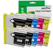 Compatible Pack 10 x Tinta BROTHER LC1000XL / LC970XL LC-1000 / LC-970
