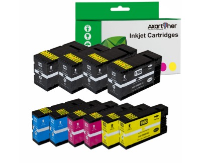Compatible Pack x 10 Canon PGI-1500XL / PIG1500 Cartuchos de Tinta