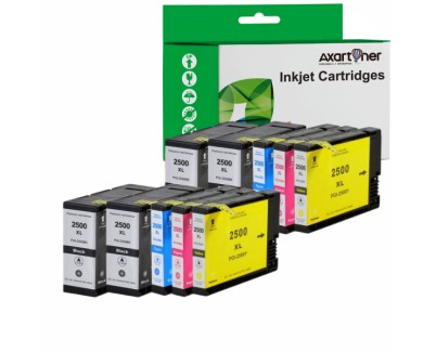 Compatible Pack x 10 Canon PGI2500XL / PGI-2500 Cartuchos de Tinta