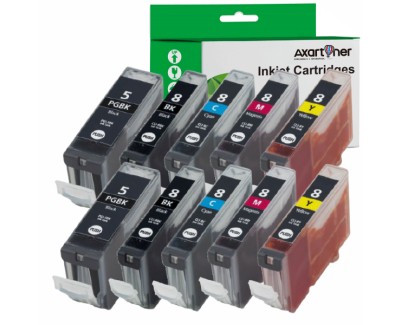 Compatible Pack 10 x Tinta CANON PGI5 / CLI8