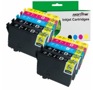 Compatible Pack 10 x EPSON 502XL Cartuchos de Tinta para XP5100, X5105, XP5115, XP5150, XP5155, WF2860, WF2865, WF2880, WF2885