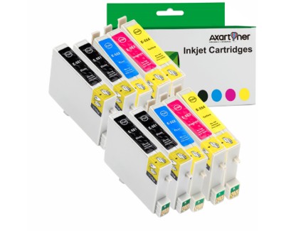 Compatible Pack 10 x Tinta Epson T0551/2/3/4