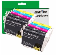 Compatible Pack x10 Epson T1291 / T1292 / T1293 / T1294 Cartuchos de Tinta